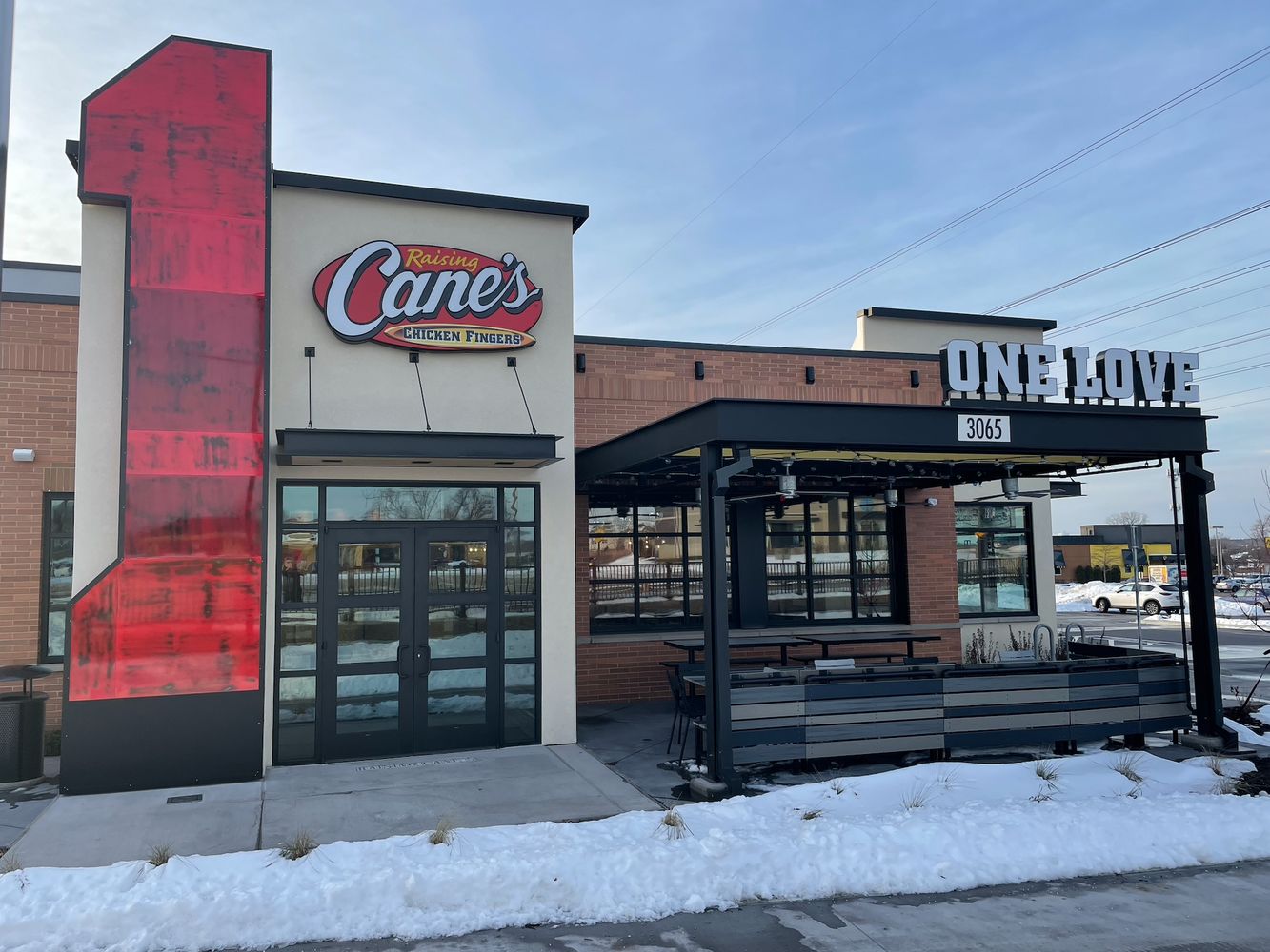 Raising Cane's Chicken Fingers: 3065 White Bear Ave N, Maplewood, MN 55109